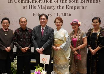 Hadiri Resepsi HUT Ke-66 Kaisar Naruhito, Gubernur Koster Lakukan “Kampai” Persahabatan