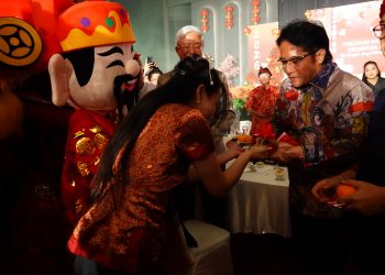 Hadiri Perayaan Imlek INTI Bali, Wagub Giri Prasta Sebut Harmoni Tionghoa-Bali Selaras dengan Visi Bali Era Baru