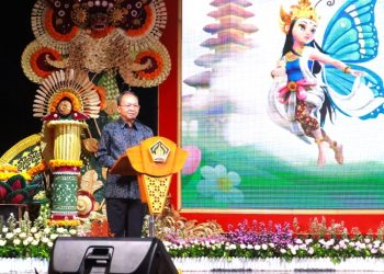 Tutup Bulan Bahasa Bali 2026, Gubernur Koster Sentil Desa yang Absen dan Minta Tahun Depan Lebih Inovatif