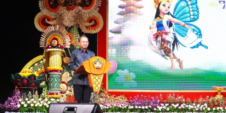Tutup Bulan Bahasa Bali 2026, Gubernur Koster Sentil Desa yang Absen dan Minta Tahun Depan Lebih Inovatif