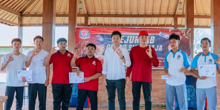 Keseruan Turnamen Domino ORADO di Buleleng, Mirip Catur dan Butuh Strategi Tinggi