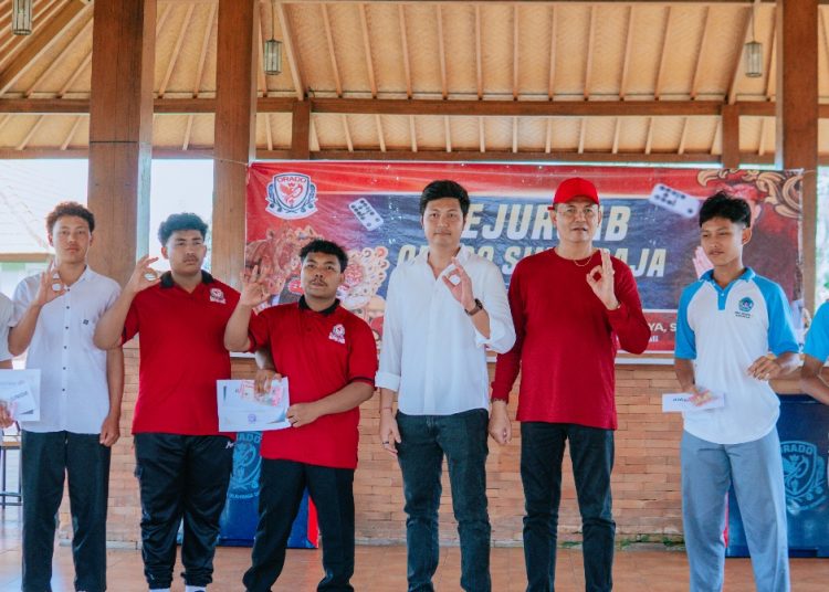 Keseruan Turnamen Domino ORADO di Buleleng, Mirip Catur dan Butuh Strategi Tinggi