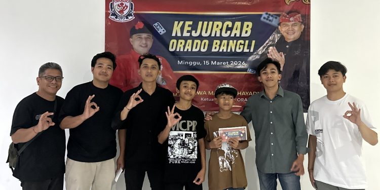 Dari Anak SD hingga Dewasa, Serunya Adu Ketangkasan di Kejurcab Domino Bangli