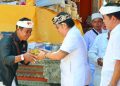 Hadiri Upacara Melaspas di Bangli, Giri Prasta Tekankan Pentingnya Dukungan Pemerintah untuk “Yadnya”