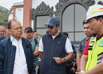 Tinjau Proyek di Hari Libur, Gubernur Koster Targetkan Tahap II Turyapada Tower Rampung November 2026