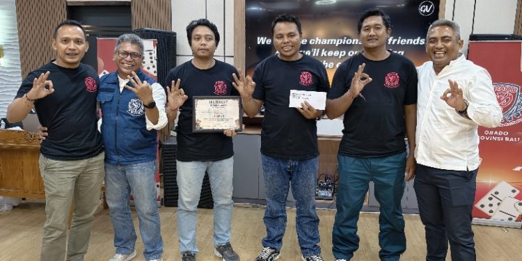 Taklukkan Denpasar di Final, Tabanan dan Karangasem Wakili Bali ke Kejurnas Domino 2026