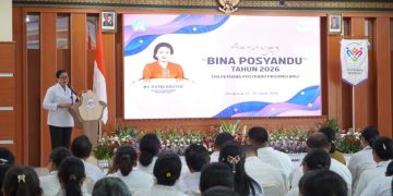 Buka Bina Posyandu 2026, Ibu Putri Koster Kawal Percepatan Pelayanan Berbasis 6 SPM
