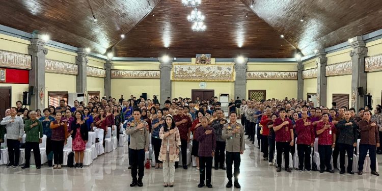 Hadiri Deklarasi Densus 88, Gubernur Koster Tegaskan Komitmen Perlindungan Anak Berbasis Edukasi