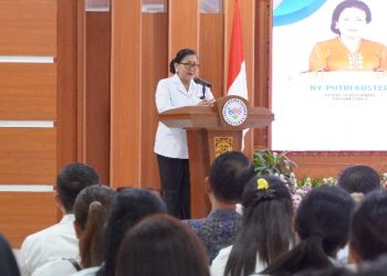 Ibu Putri Koster: Kader Posyandu Harus Mampu Mencatat dan Sampaikan Kebutuhan Masyarakat