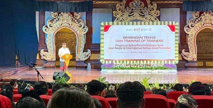 Bali Dipercaya Menjadi Pilot Project Penuh Digitalisasi Bansos