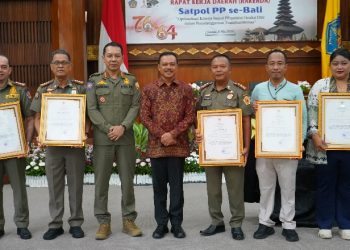 Jaga Wibawa Pariwisata, Satpol PP se-Bali Didorong Lakukan Proteksi Dini Gangguan Ketertiban