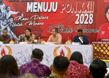 Giri Prasta Pimpin Rapat Perdana KONI Bali, Susun Regulasi Baru untuk Dongkrak Prestasi Atlet