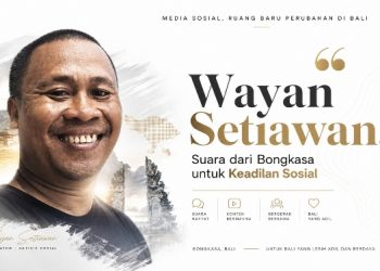 Wayan Setiawan, Suara dari Bongkasa untuk Keadilan Sosial