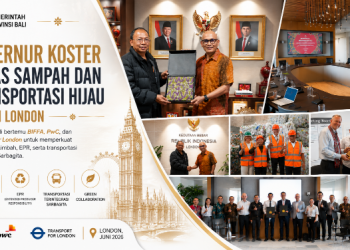 Gubernur Koster Bahas Pengelolaan Sampah dan Transportasi Hijau di London