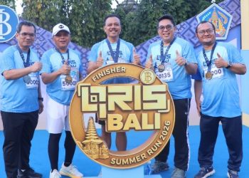 Sekda Bali Apresiasi Antusiasme Peserta QRIS Bali Summer Run 2026