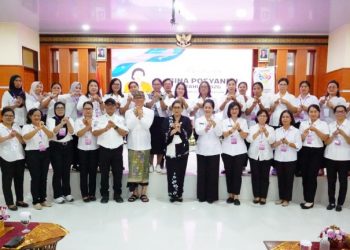 Ibu Putri Koster Ajak Kader Posyandu Ubah Pola Pikir dan Lebih Peka terhadap Persoalan Warga