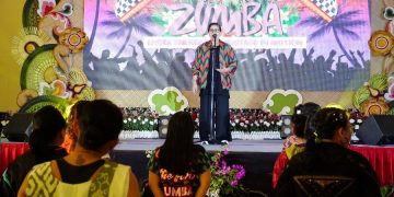 Ibu Putri Koster Perluas Promosi Endek Bali, Padukan Warisan Budaya dengan Zumba