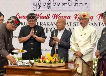 Giri Prasta di HUT ke-3 Forgas Bali: Kemajuan Jangan Menggerus Akar Budaya