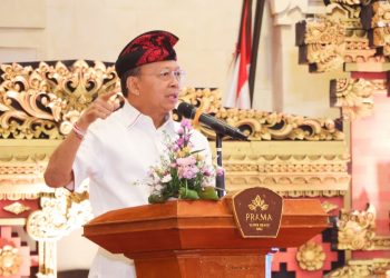 Gubernur Wayan Koster membuka ITMW 2026 di Sanur dan membahas infrastruktur pariwisata Bali