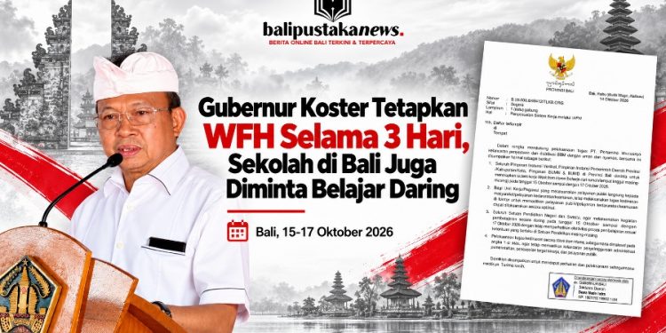 Gubernur Koster Berlakukan WFH dan Sekolah Daring di Bali Selama 3 Hari untuk Atasi Antrean BBM
