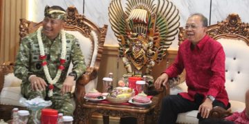 Gubernur Koster Sambut Pangdam IX/Udayana yang Baru, Dua Putra Buleleng Siap Bersinergi Jaga Bali
